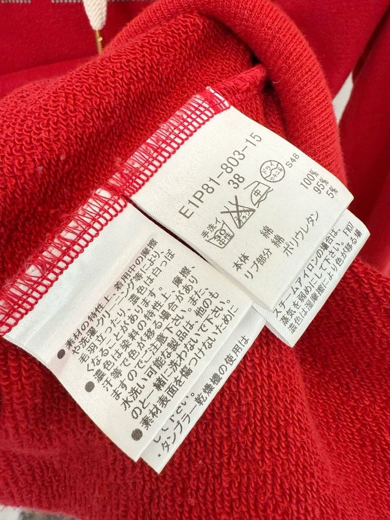 Burberry Burberry Red Hoodie Size 38 Size XS / US 0-2 / IT 36-38 - 4 Thumbnail