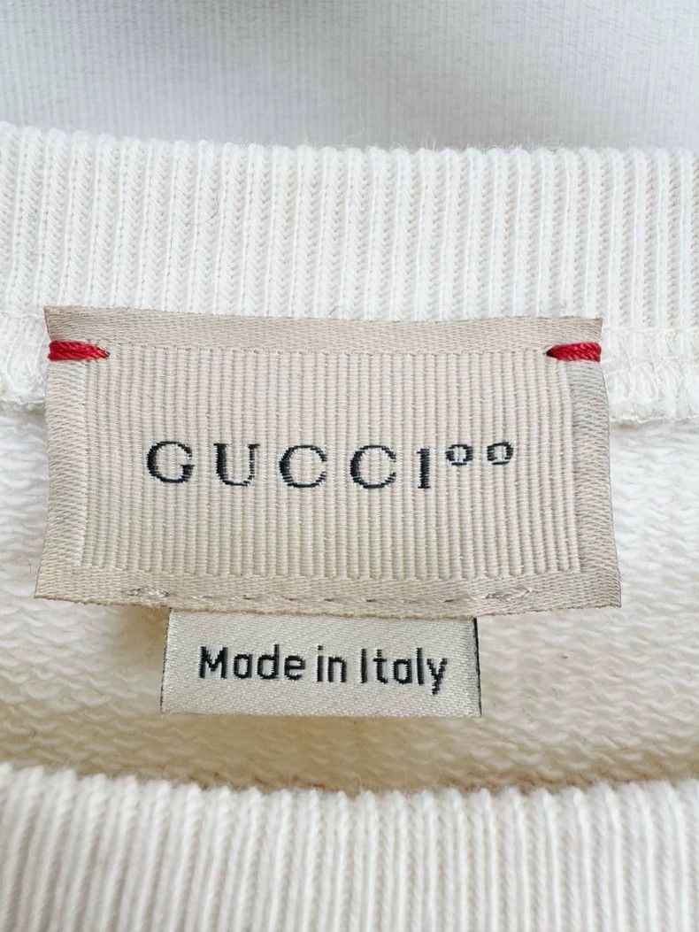 Gucci Gucci Sweatshirt with Red Stripes Size XS / US 0-2 / IT 36-38 - 2 Thumbnail