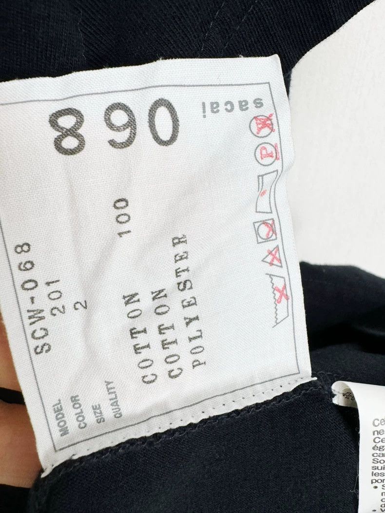 Sacai Sacai Short Sleeve T-Shirt with Tag Size S / US 4 / IT 40 - 4 Thumbnail