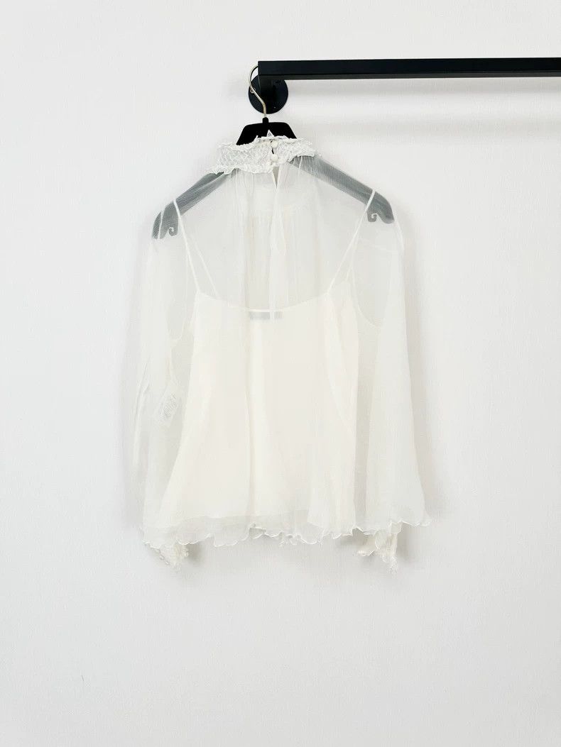 Dior Dior Silk Blouse in Excellent Condition Size XS / US 0-2 / IT 36-38 - 7 Thumbnail