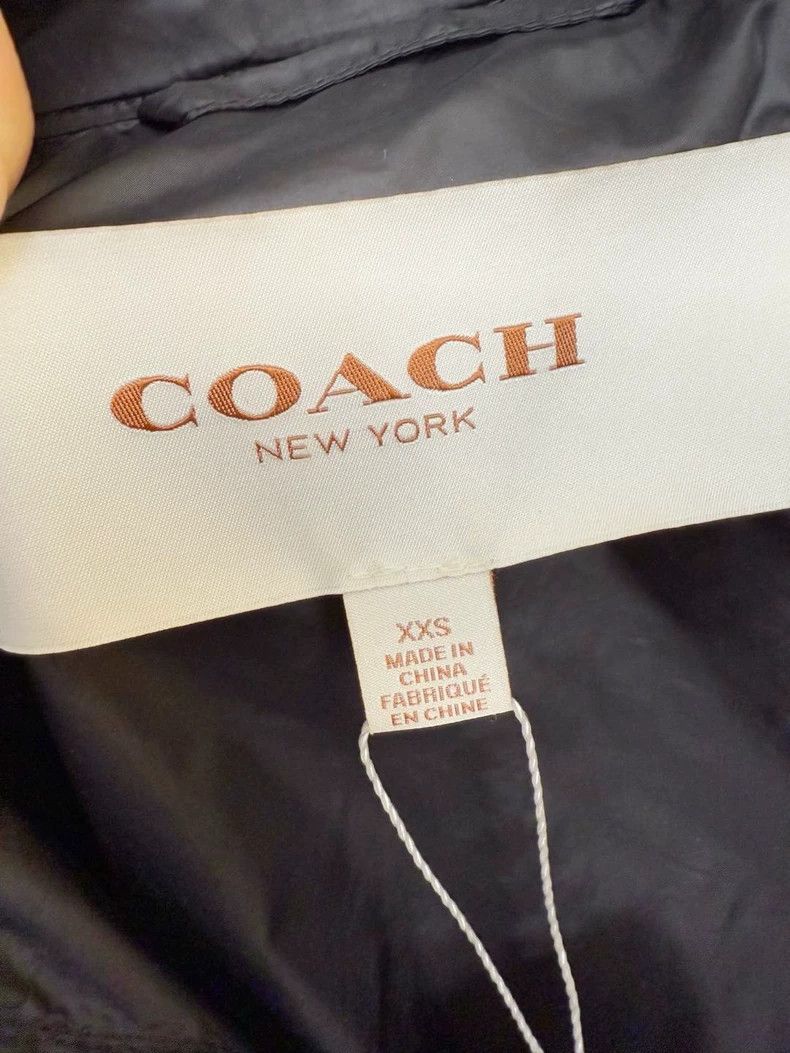 Coach Coach Black Nylon Jacket Size XXS Size XXS / US 00 / IT 34 - 2 Thumbnail