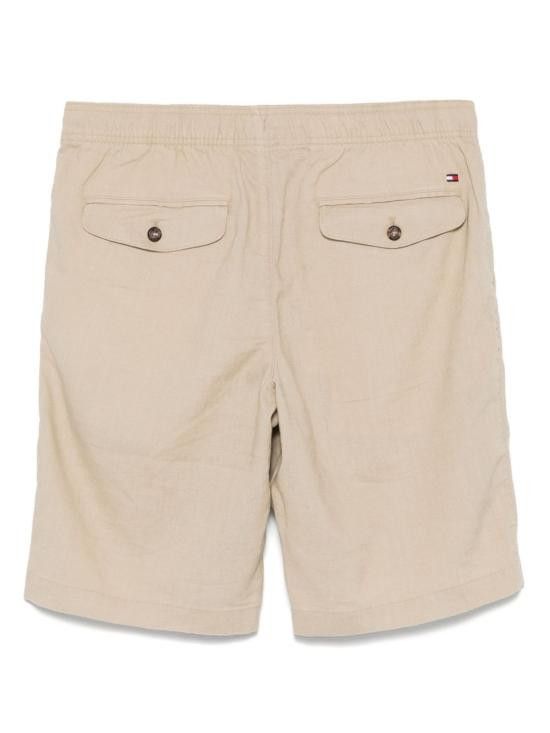 Tommy Hilfiger TOMMY HILFIGER Men Shorts MW0MW37804 RBT Beige Size US 30 / EU 46 - 2 Thumbnail