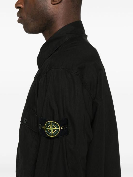 Stone Island STONE ISLAND Men Long Tops 1200015S0003 V0029 Black Size US S / EU 44-46 / 1 - 2 Thumbnail