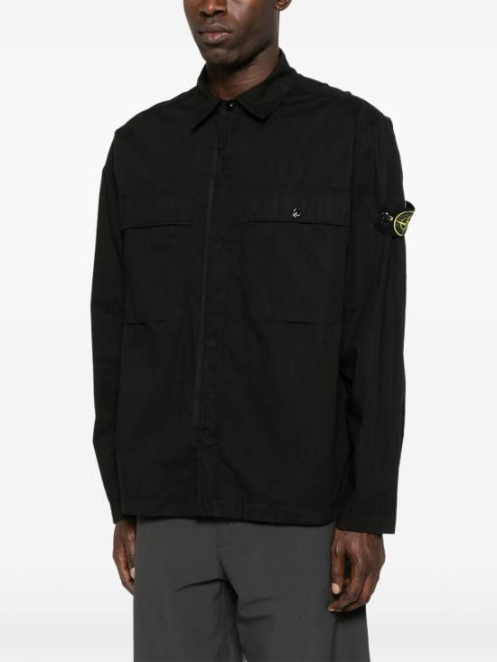 Stone Island STONE ISLAND Men Long Tops 1200015S0003 V0029 Black Size US S / EU 44-46 / 1 - 3 Thumbnail