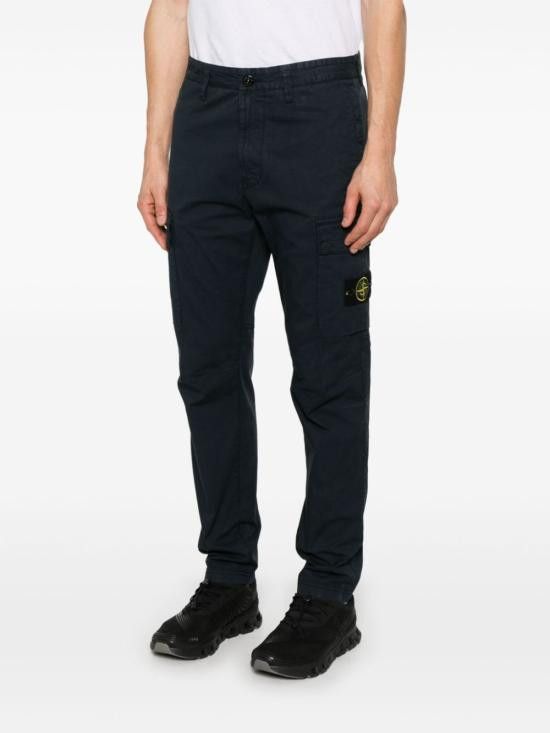 Stone Island STONE ISLAND Men Straight Pants 3100304S0010 V0020 Blue Size US 32 / EU 48 - 3 Thumbnail