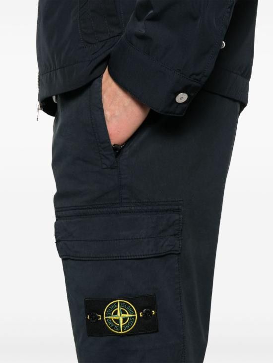 Stone Island STONE ISLAND Men Straight Pants 3100304S0010 V0020 Blue Size US 32 / EU 48 - 2 Thumbnail