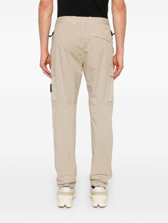 Stone Island STONE ISLAND Men Straight Pants 3100304S0010 V009A Beige Size US 30 / EU 46 - 4 Thumbnail