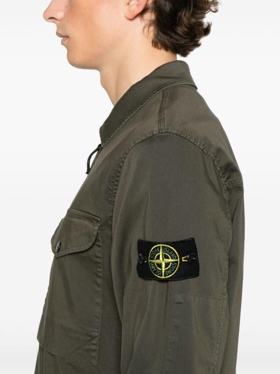 Stone Island STONE ISLAND Men Long Tops 1200128S0012 V0054 Green Size US S / EU 44-46 / 1 - 5 Thumbnail