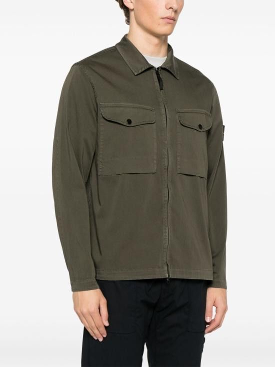 Stone Island STONE ISLAND Men Long Tops 1200128S0012 V0054 Green Size US S / EU 44-46 / 1 - 3 Thumbnail