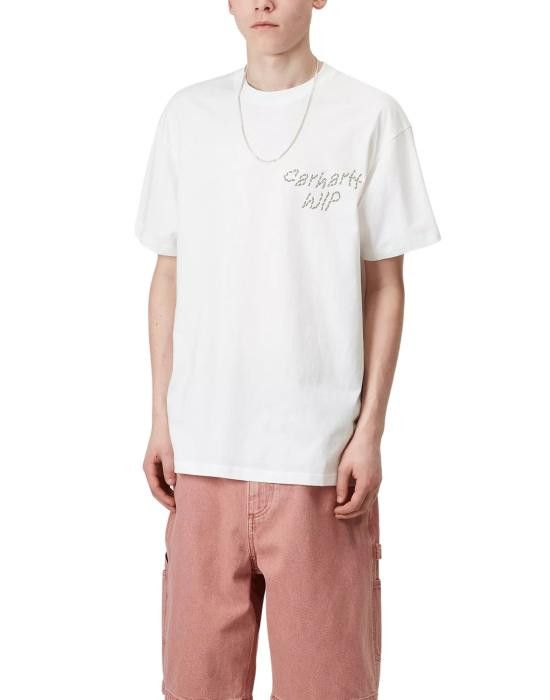 Carhartt Wip CARHARTT WIP Men T-Shirts I034661 02 XX White Size US XS / EU 42 / 0 - 2 Thumbnail