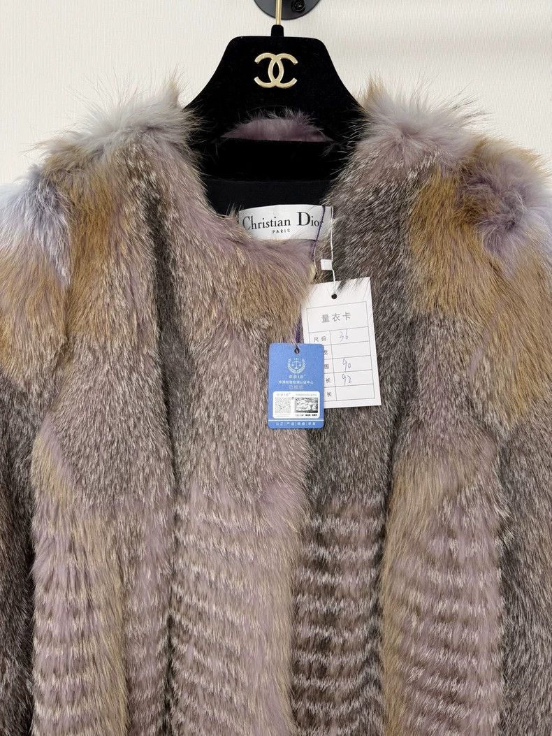 Dior Dior Fox Fur Coat Outerwear Size 36 Size S / US 4 / IT 40 - 3 Thumbnail