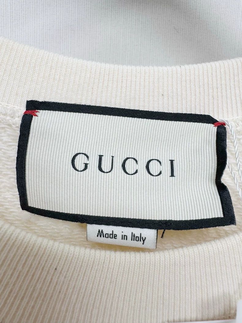 Gucci Gucci Sweatshirt Size M in Beige Color Size M / US 6-8 / IT 42-44 - 2 Thumbnail