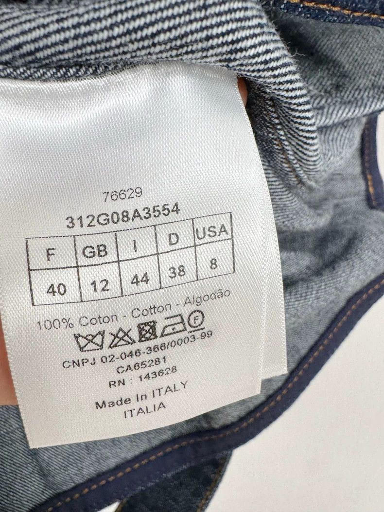 Dior Dior Denim Vest with Buttons Size L / US 10 / IT 46 - 4 Thumbnail