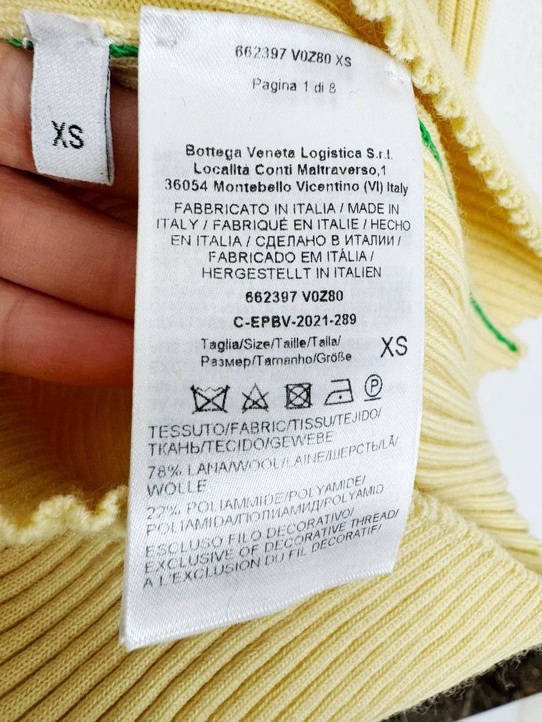 Bottega Veneta Bottega Veneta Ribbed Sweater with Heart Cutout Size XS / US 0-2 / IT 36-38 - 3 Thumbnail