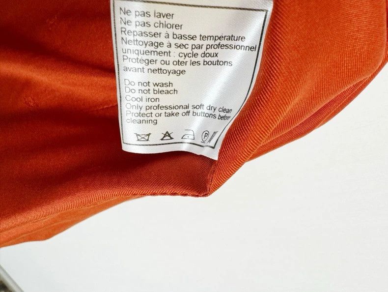 Chanel Chanel Orange Jacket in Excellent Condition Size M / US 6-8 / IT 42-44 - 5 Thumbnail
