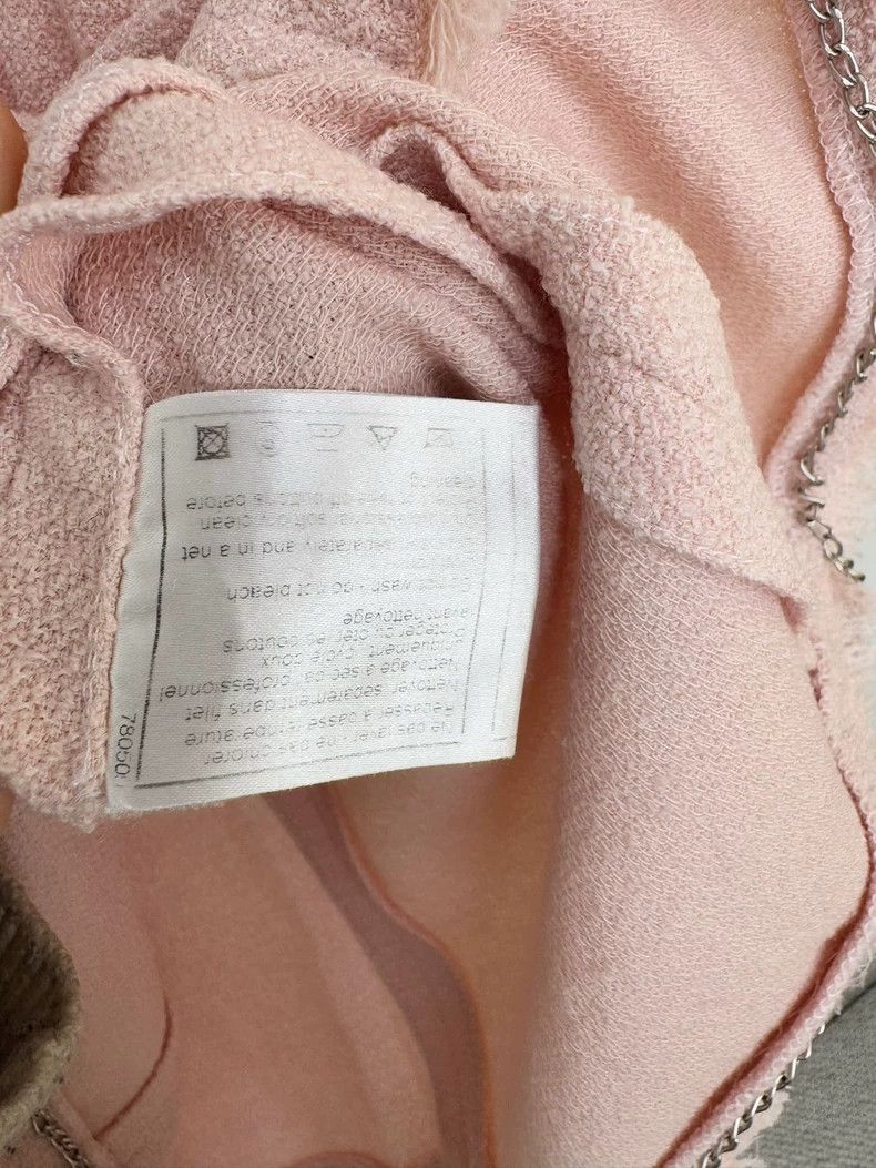 Chanel Chanel Pink Short Sleeve Jacket Size S / US 4 / IT 40 - 4 Thumbnail