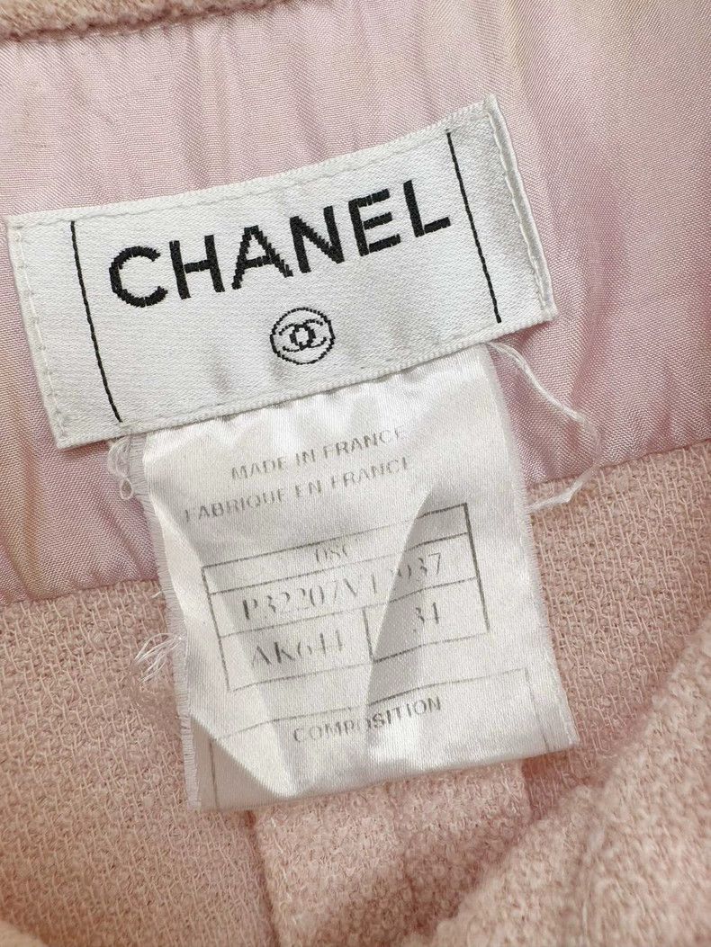 Chanel Chanel Pink Short Sleeve Jacket Size S / US 4 / IT 40 - 3 Thumbnail