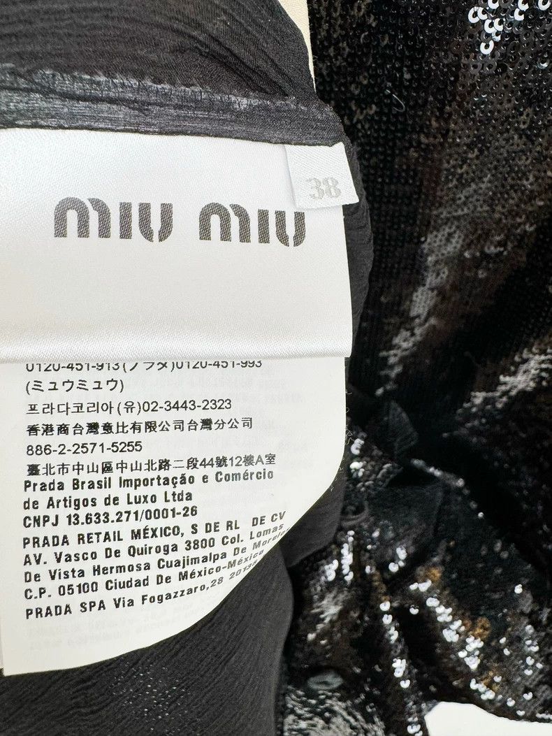 Miu Miu Miu Miu Sequin Dress Size 38 Italy Size S / US 4 / IT 40 - 4 Thumbnail