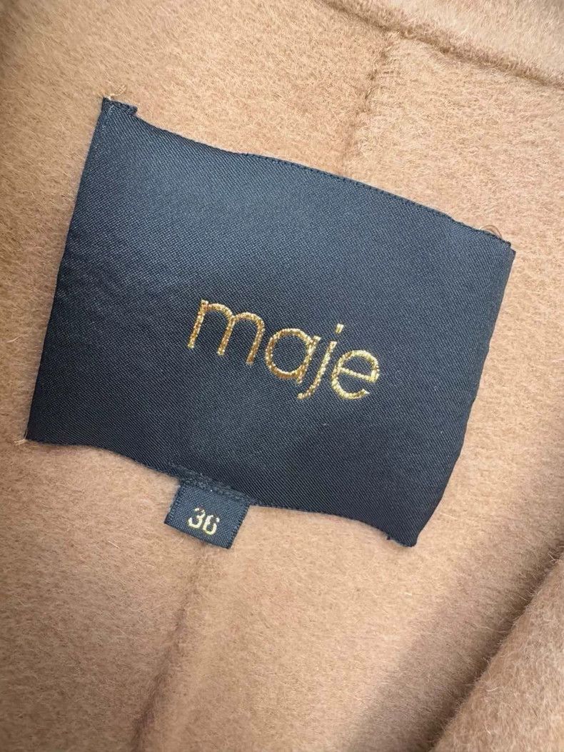 Isabel Marant Maje Camel Wool Coat Size 36 Size S / US 4 / IT 40 - 2 Thumbnail