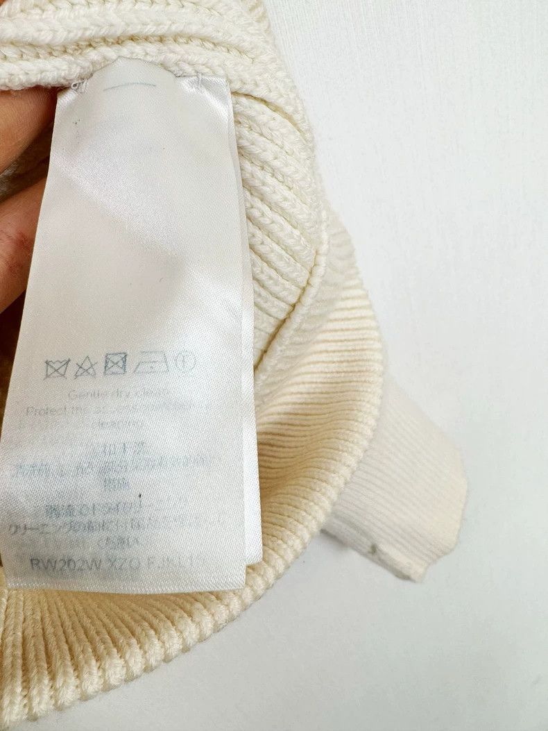 Louis Vuitton Louis Vuitton White High-Neck Knit Top Size S / US 4 / IT 40 - 5 Thumbnail