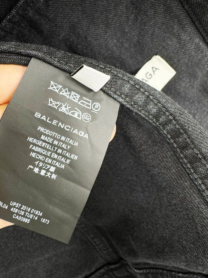 Balenciaga Balenciaga Denim Jacket Size 36 Size S / US 4 / IT 40 - 6 Thumbnail