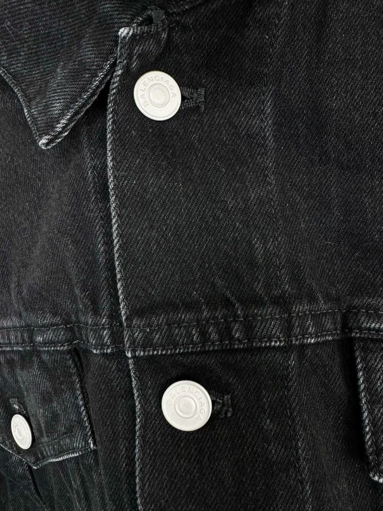 Balenciaga Balenciaga Denim Jacket Size 36 Size S / US 4 / IT 40 - 2 Thumbnail
