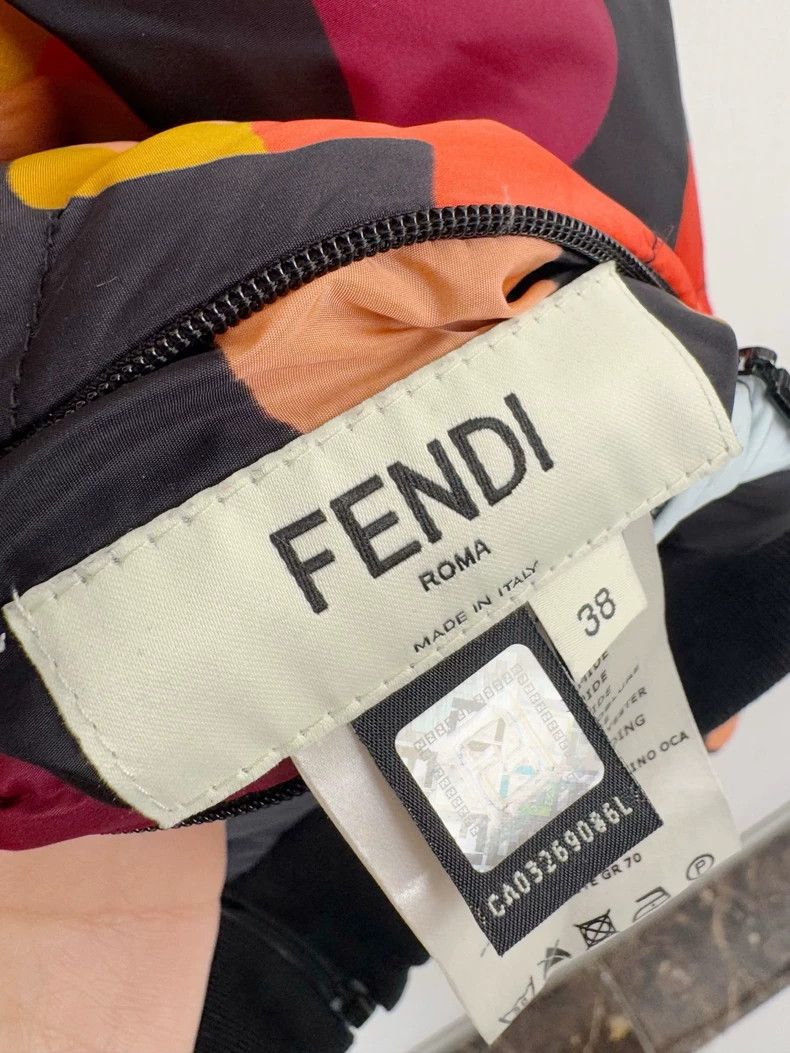 Fendi Fendi Colorful Down Jacket Size 38 Size M / US 6-8 / IT 42-44 - 2 Thumbnail