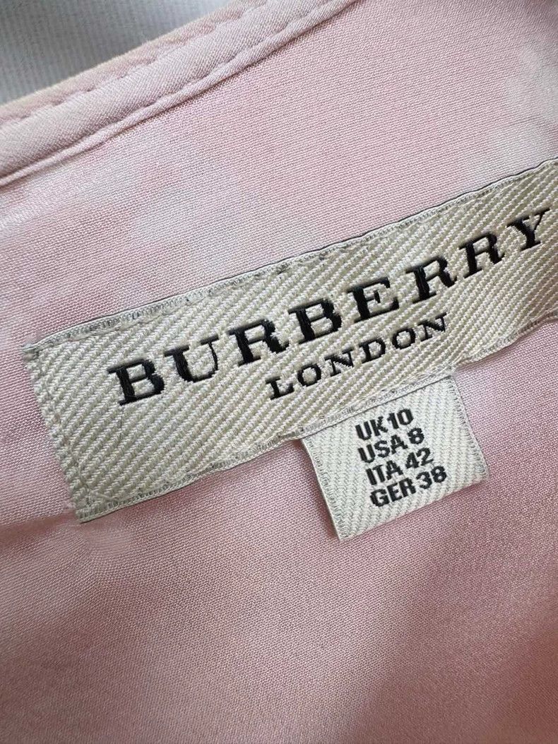 Burberry Burberry Lace Dress Size UK10 Light Pink Size M / US 6-8 / IT 42-44 - 2 Thumbnail