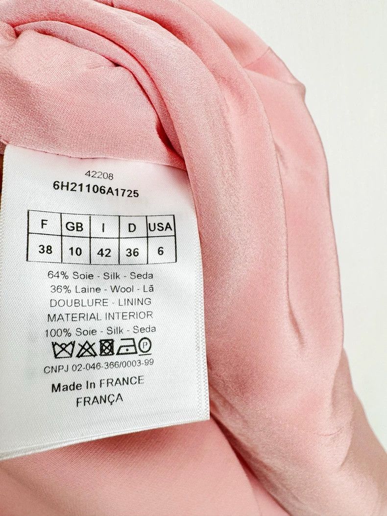 Dior Dior Wool Silk Vest Dress Size 38 Size M / US 6-8 / IT 42-44 - 4 Thumbnail
