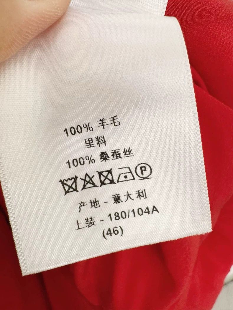 Dior Dior Wool Silk Dress Size 46 Red Size L / US 10 / IT 46 - 4 Thumbnail