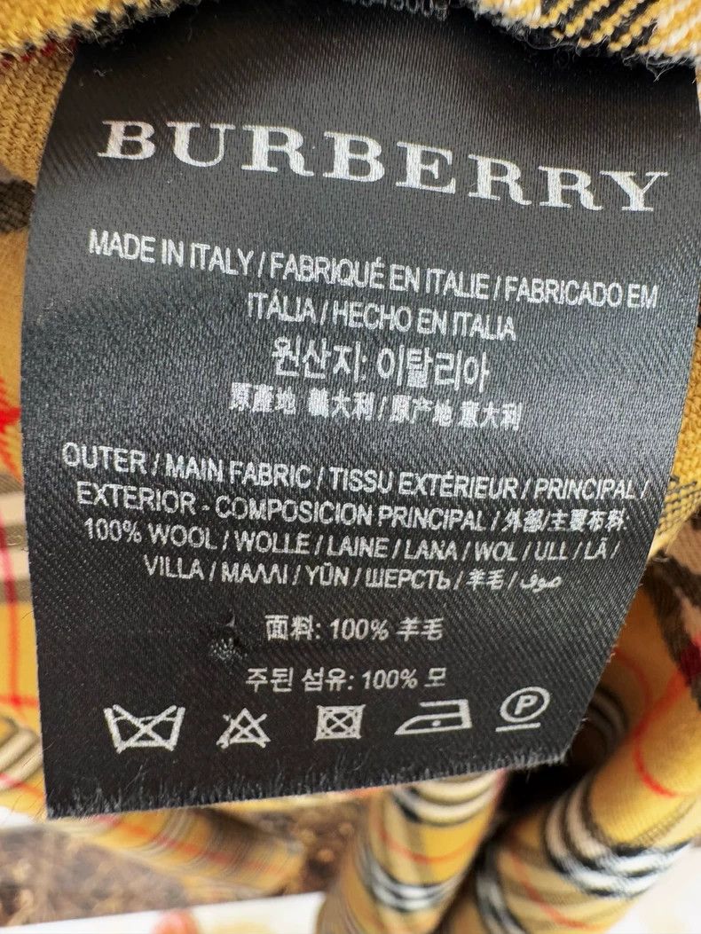 Burberry Burberry Checked Wool Trench Coat Size XS Size XS / US 0-2 / IT 36-38 - 5 Thumbnail