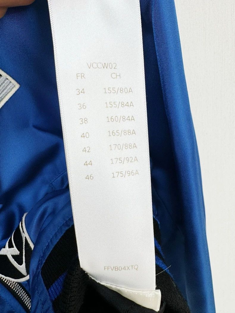 Louis Vuitton Louis Vuitton Blue Bomber Jacket with Embellishments Size M / US 6-8 / IT 42-44 - 7 Thumbnail