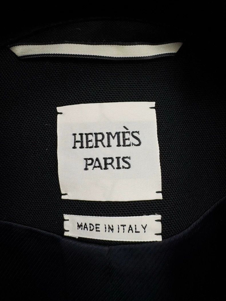 Hermes Hermes Jacket With Silver Buttons Size S / US 4 / IT 40 - 3 Thumbnail