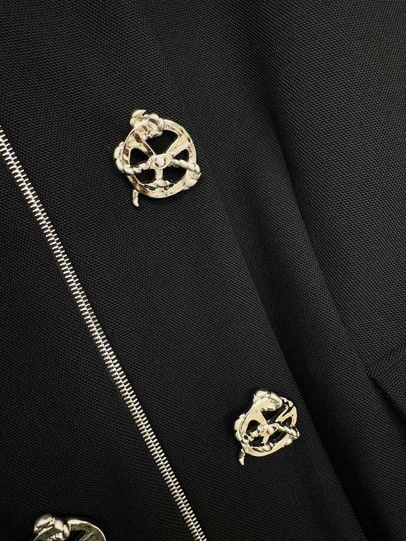 Hermes Hermes Jacket With Silver Buttons Size S / US 4 / IT 40 - 2 Thumbnail