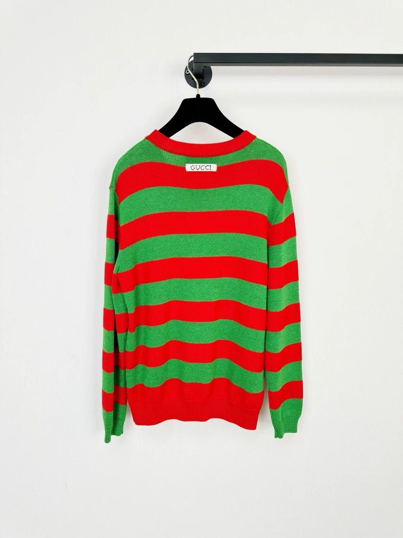 Gucci Gucci Wool Sweater with Bear Design Size S / US 4 / IT 40 - 5 Thumbnail