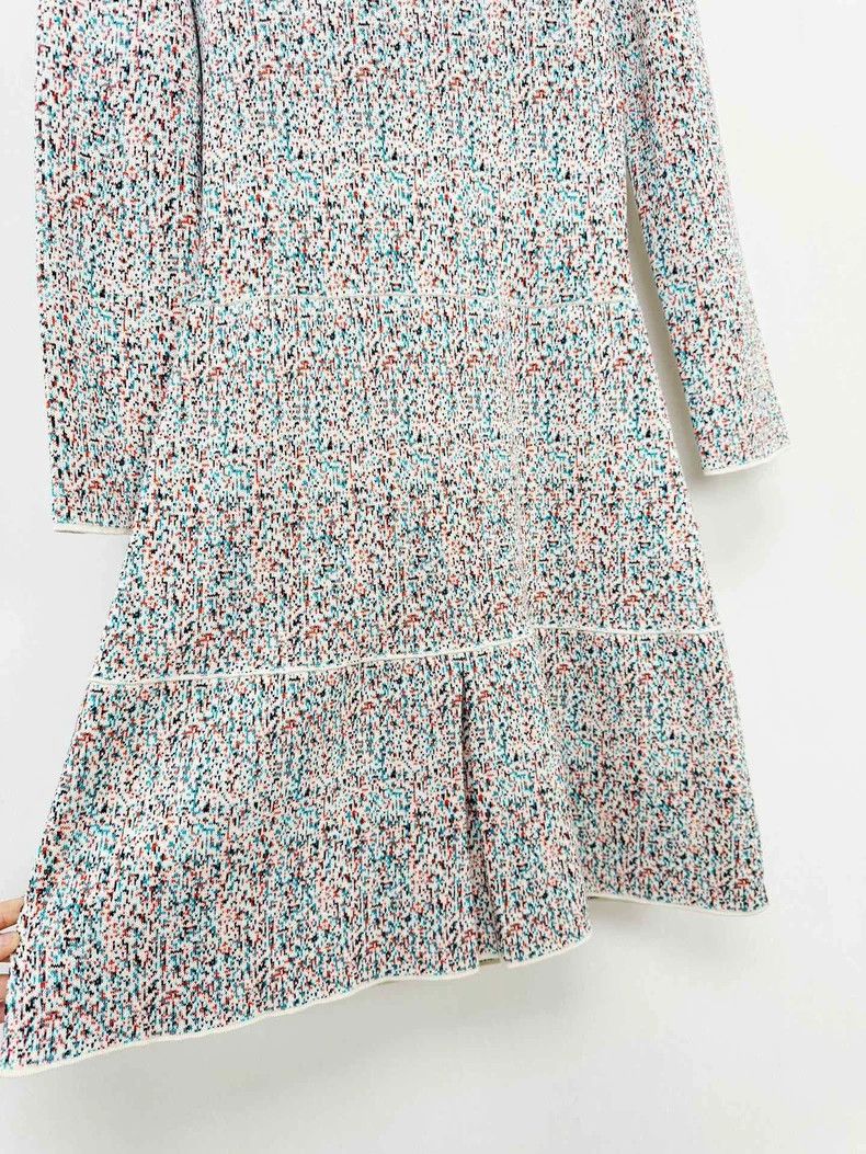 Dior Dior Colorful Knit Dress Size 42 Size L / US 10 / IT 46 - 3 Thumbnail