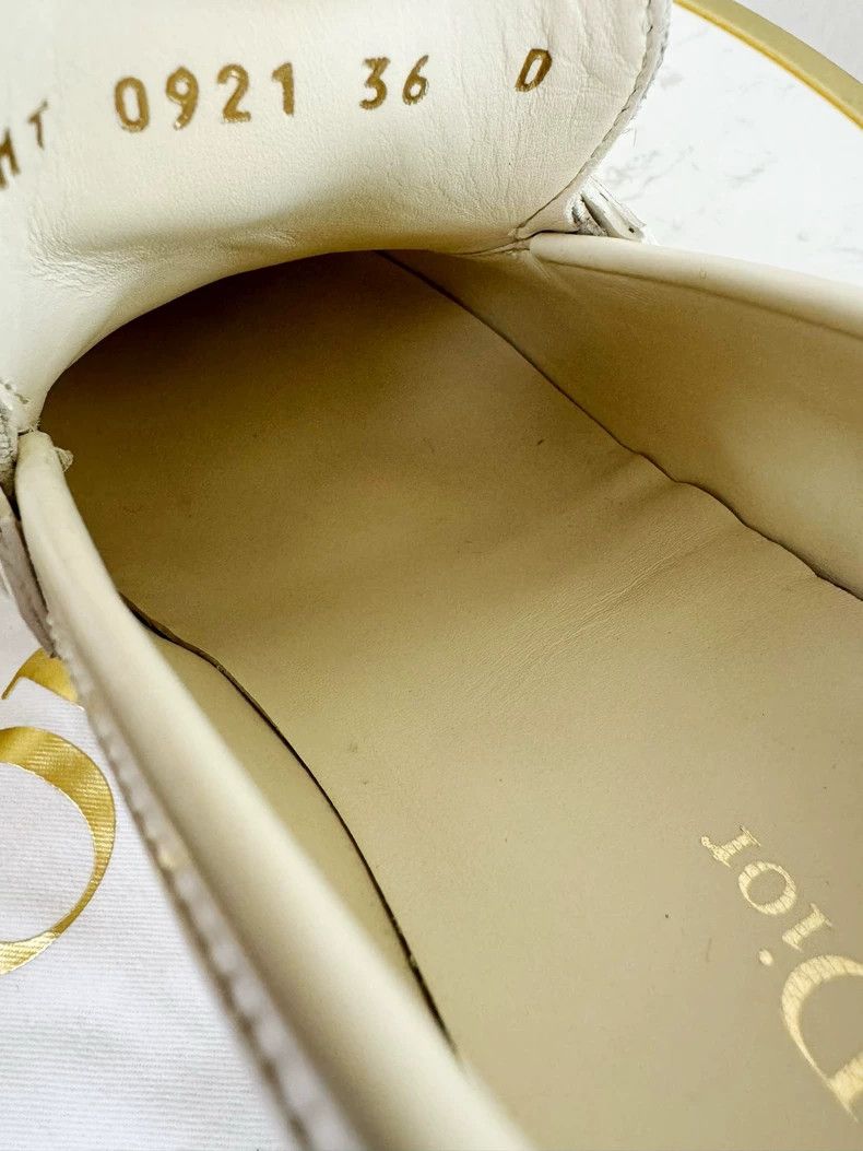 Dior Dior White Thick-Soled Loafers Size 36 Size US 6 / IT 36 - 5 Thumbnail