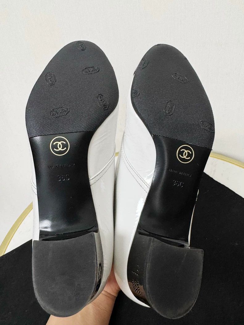 Chanel Chanel Leather Ankle Shoes Size 36 Size US 6 / IT 36 - 7 Thumbnail