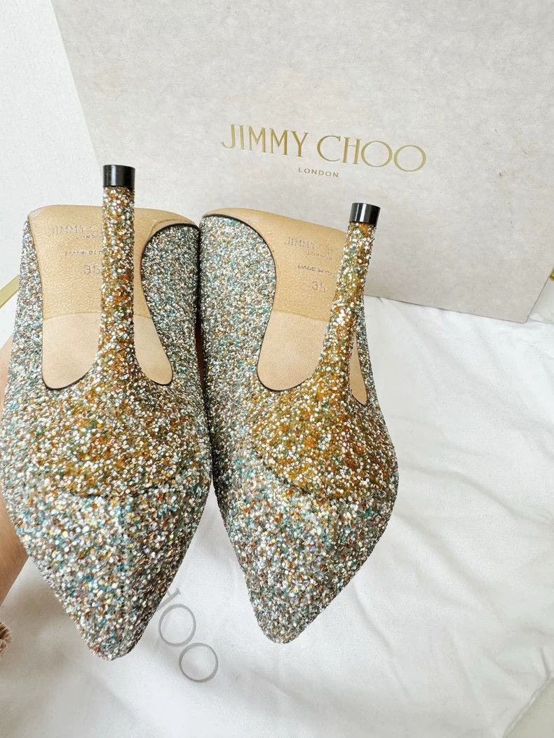 Jimmy Choo Jimmy Choo High Heels Size 35 Never Worn Size US 5 / IT 35 - 5 Thumbnail