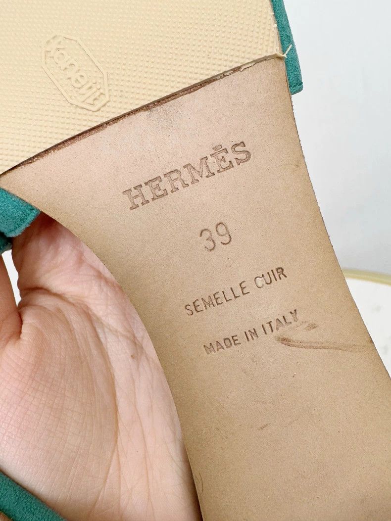 Hermes Hermes Chunky Heel Sandals Size 39 Size US 8 / IT 38 - 5 Thumbnail