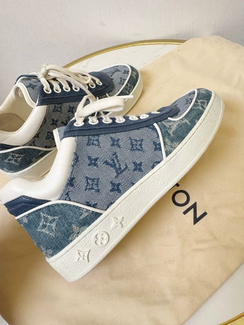 Louis Vuitton Louis Vuitton Denim Sneakers Size 35 Size US 5 / IT 35 - 3 Thumbnail