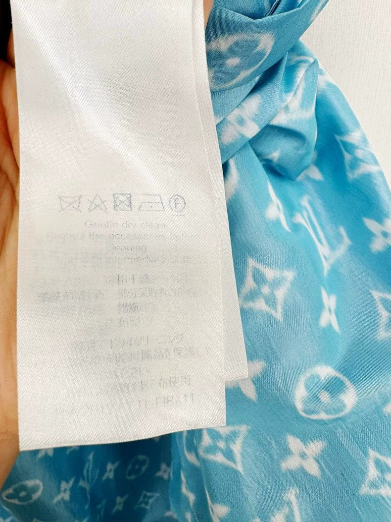 Louis Vuitton Louis Vuitton Blue Printed Track Pants Size 36" / US 14 / IT 50 - 5 Thumbnail