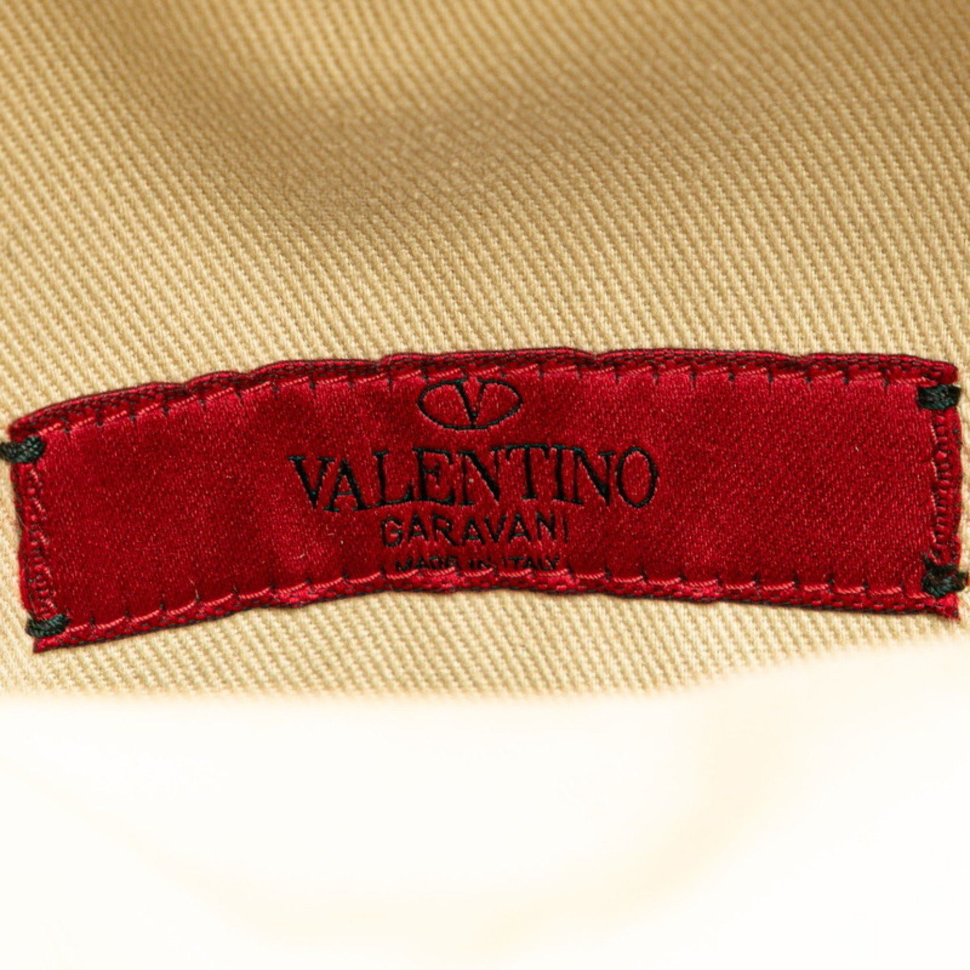 Valentino Valentino Rockstud Backpack Red Leather Women's Size ONE SIZE - 13 Thumbnail