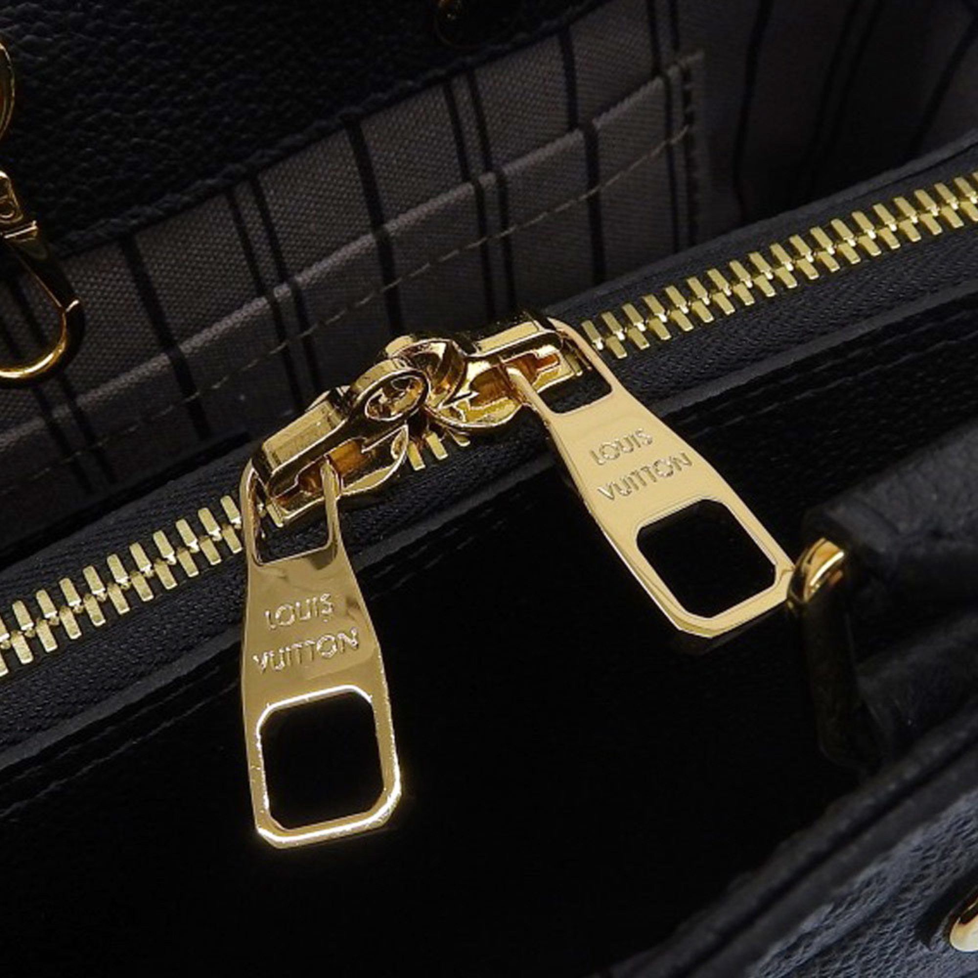 Louis Vuitton Like new Louis Vuitton Monogram Empreinte Montaigne BB M41053 Bag Noir Size ONE SIZE - 7 Thumbnail