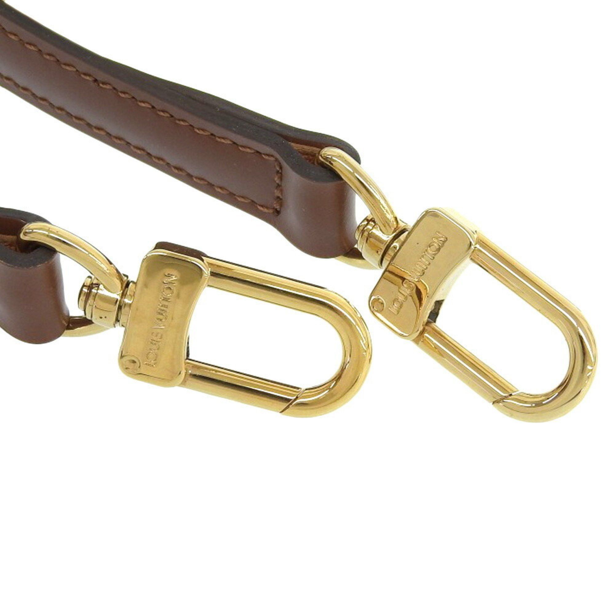 Louis Vuitton LOUIS VUITTON Shoulder Strap Leather Brown Size ONE SIZE - 2 Thumbnail