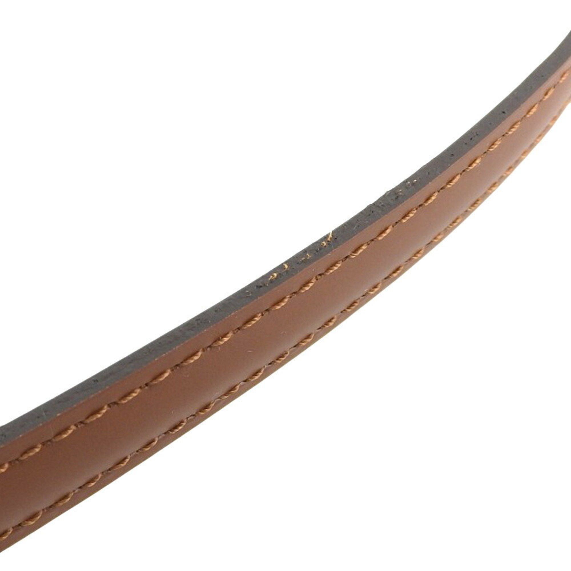 Louis Vuitton LOUIS VUITTON Shoulder Strap Leather Brown Size ONE SIZE - 5 Thumbnail