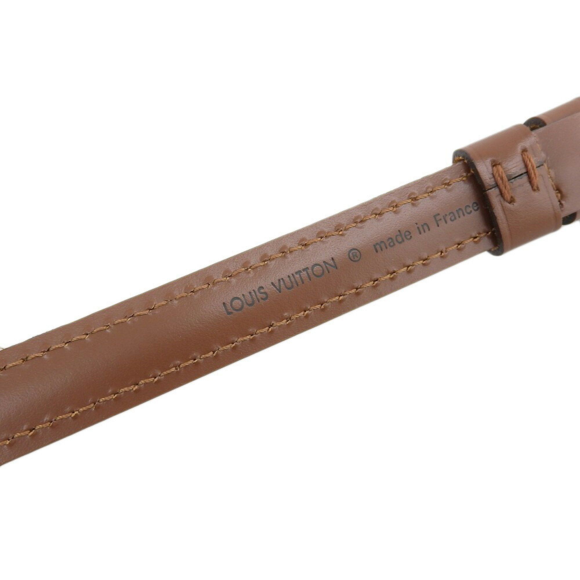Louis Vuitton LOUIS VUITTON Shoulder Strap Leather Brown Size ONE SIZE - 6 Thumbnail