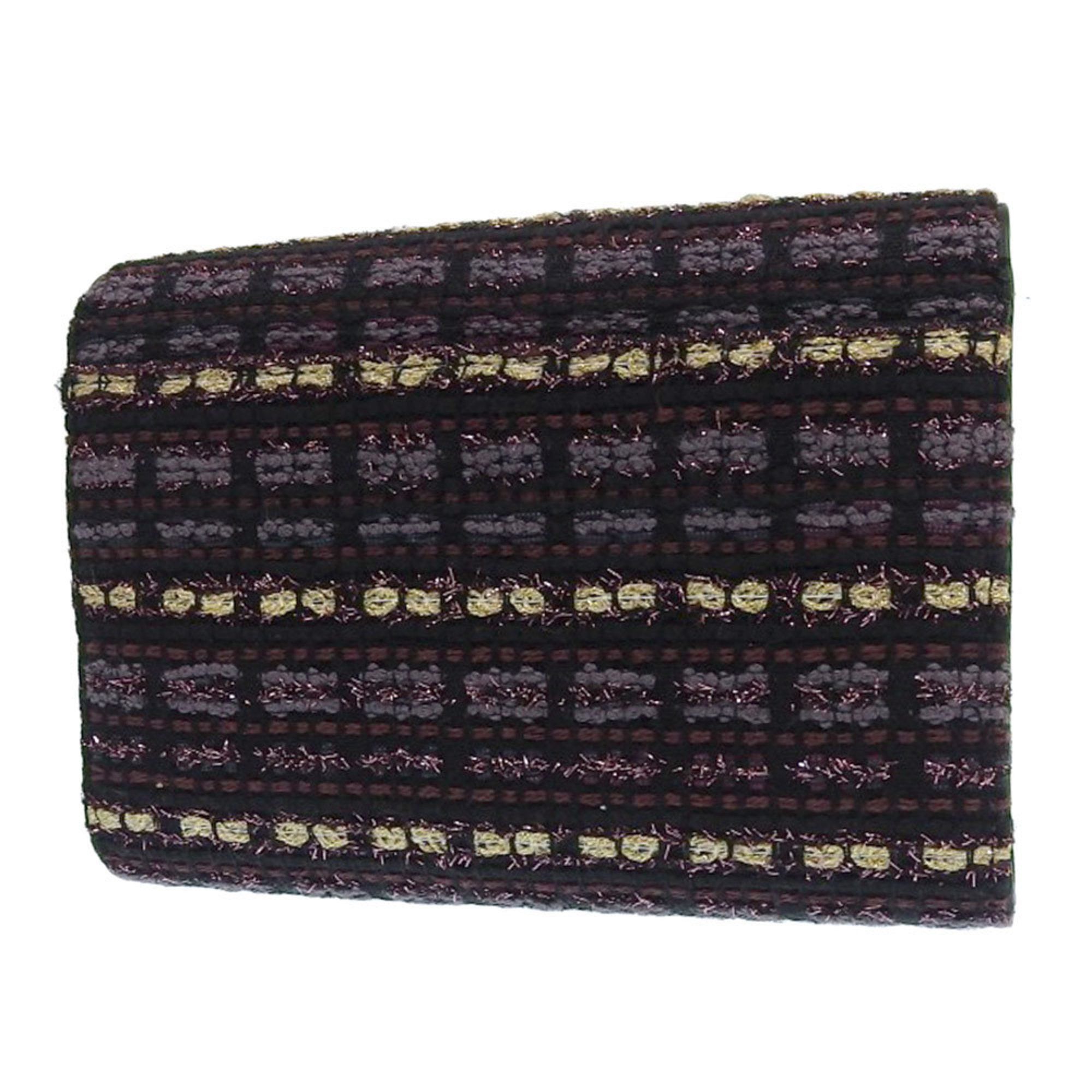 Tory Burch TORY BURCH Chain Wallet Bag Shoulder Tweed Multicolor Size ONE SIZE - 2 Thumbnail