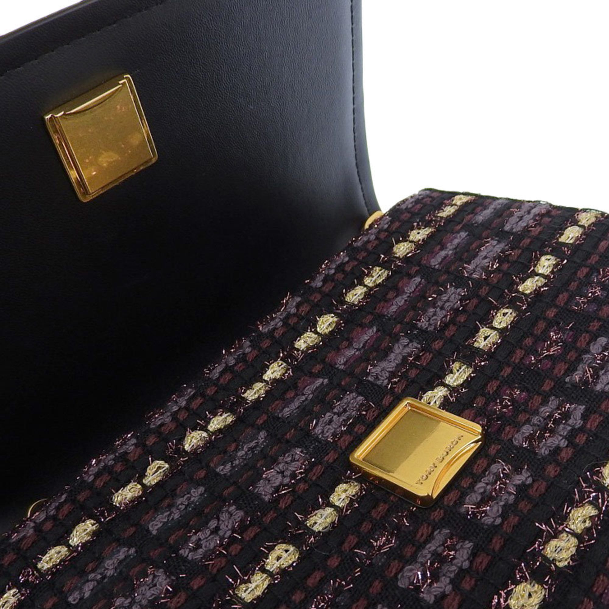 Tory Burch TORY BURCH Chain Wallet Bag Shoulder Tweed Multicolor Size ONE SIZE - 6 Thumbnail