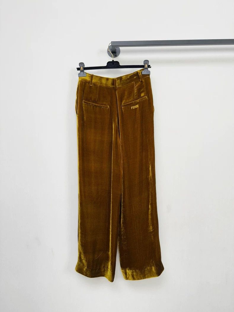 Fendi Fendi Velvet Sport Pants Size 40 Size 40" / US 18 - 6 Thumbnail